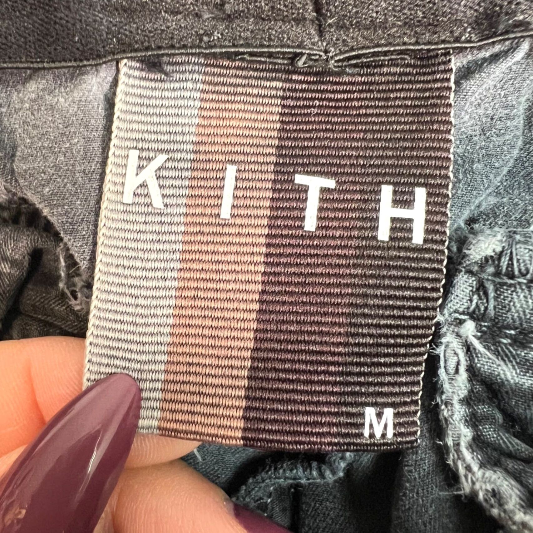 Kith Kith Mens Medium Gray Elastic Waist Tapered Leg Pants Cotton Blend Jogger Size 32" / US 10 / IT 46 - 3 Thumbnail