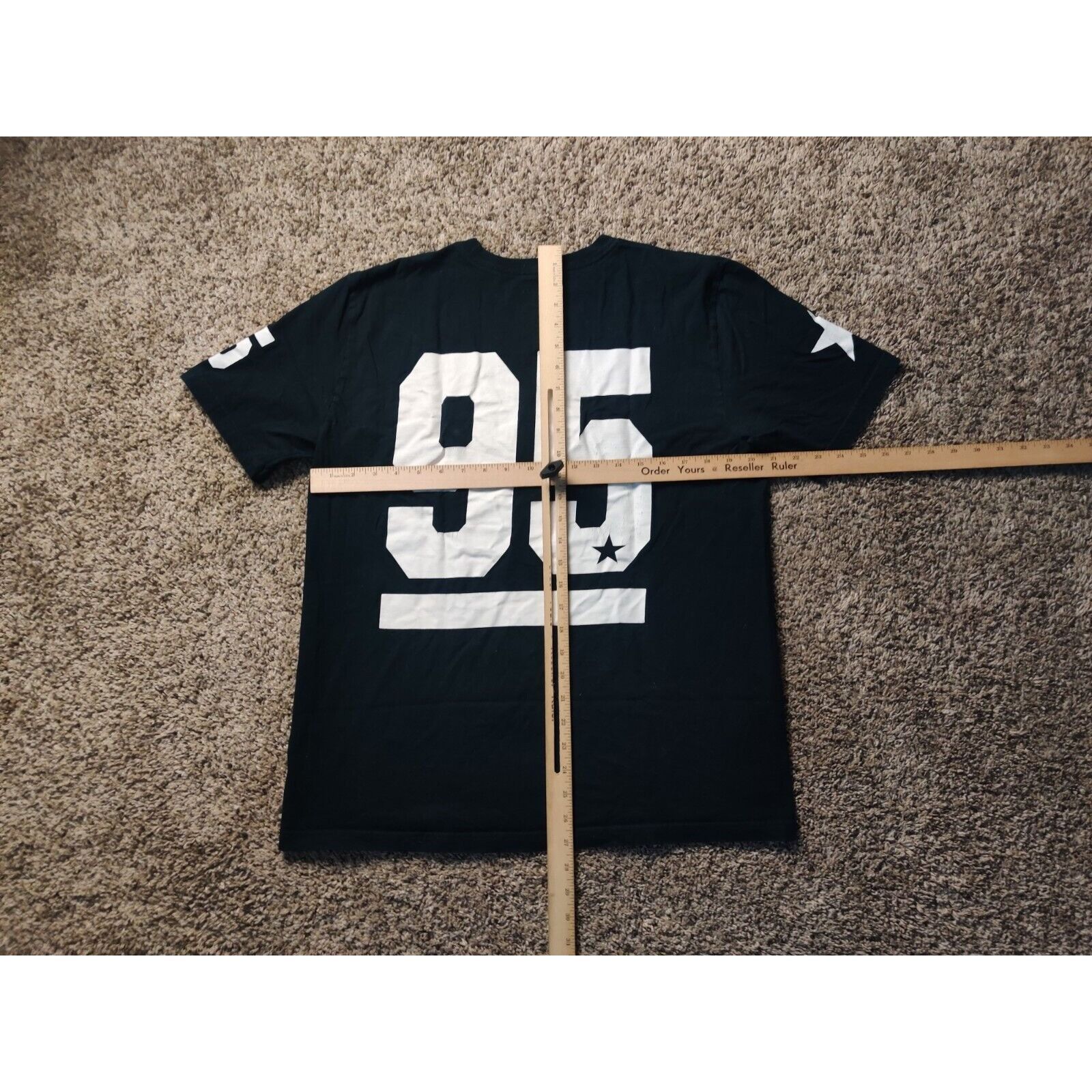 Nike Nike Shirt Adult Mens Large Black White Spell Out 95 Regular Size US L / EU 52-54 / 3 - 12 Thumbnail
