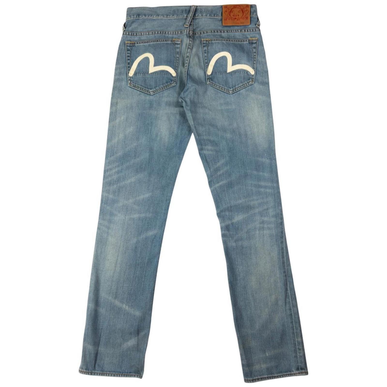 Evisu Vintage Evisu Double Gull Japanese Denim Jeans Size W31 Size US 31 - 2 Thumbnail