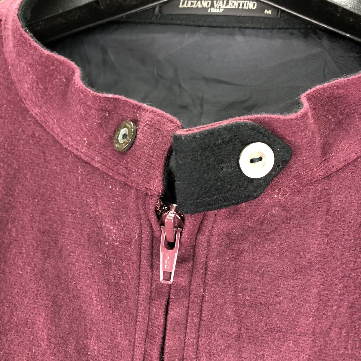 Japanese Brand Vintage 90's Luciano Valentino Italy Zipper Jacket Size US M / EU 48-50 / 2 - 8 Thumbnail