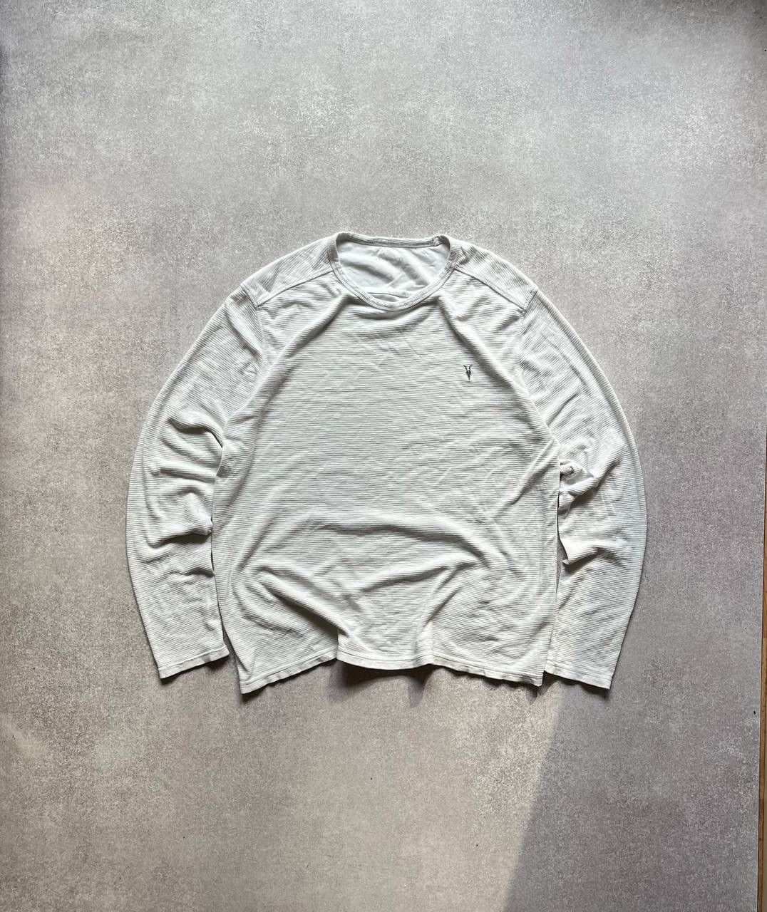 Allsaints × Vintage Vintage Allsaints Waffle Boxy Longsleeve T-shirt L Size US L / EU 52-54 / 3 - 2 Thumbnail
