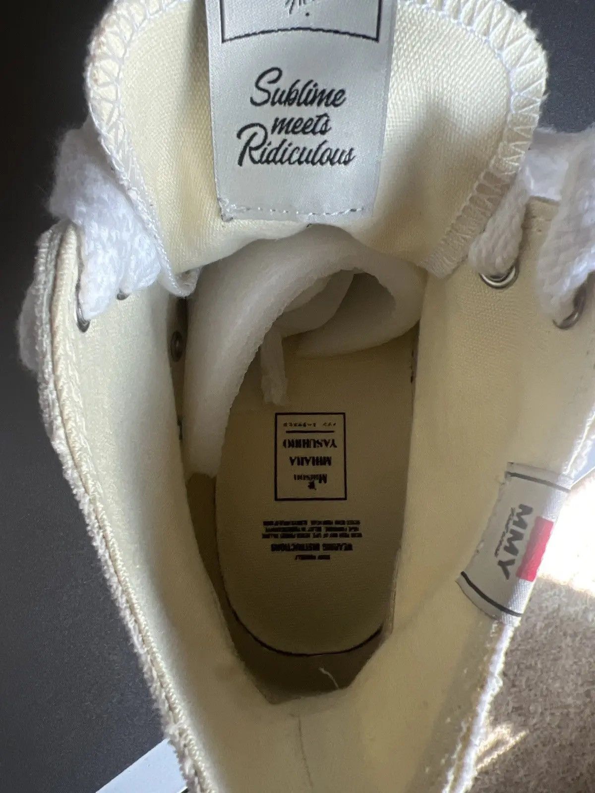 Maison MIHARA YASUHIRO Maison Mihara Yasuhiro OG Sole High Top White Size US 9 / EU 42 - 10 Thumbnail