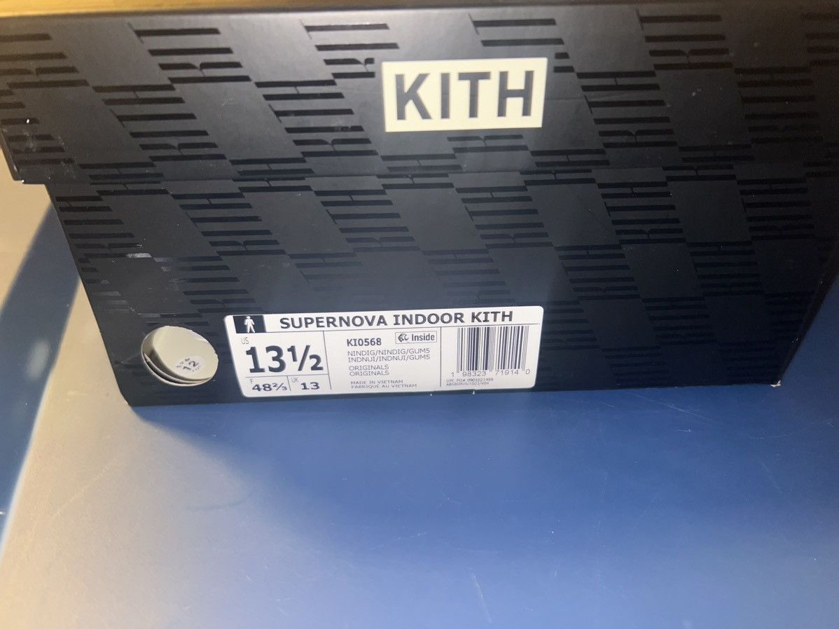 Adidas × Kith ADIDAS x KITH SUPERNOVA INDOOR DENIM size 13.5 Size US 14 / EU 47 - 7 Thumbnail