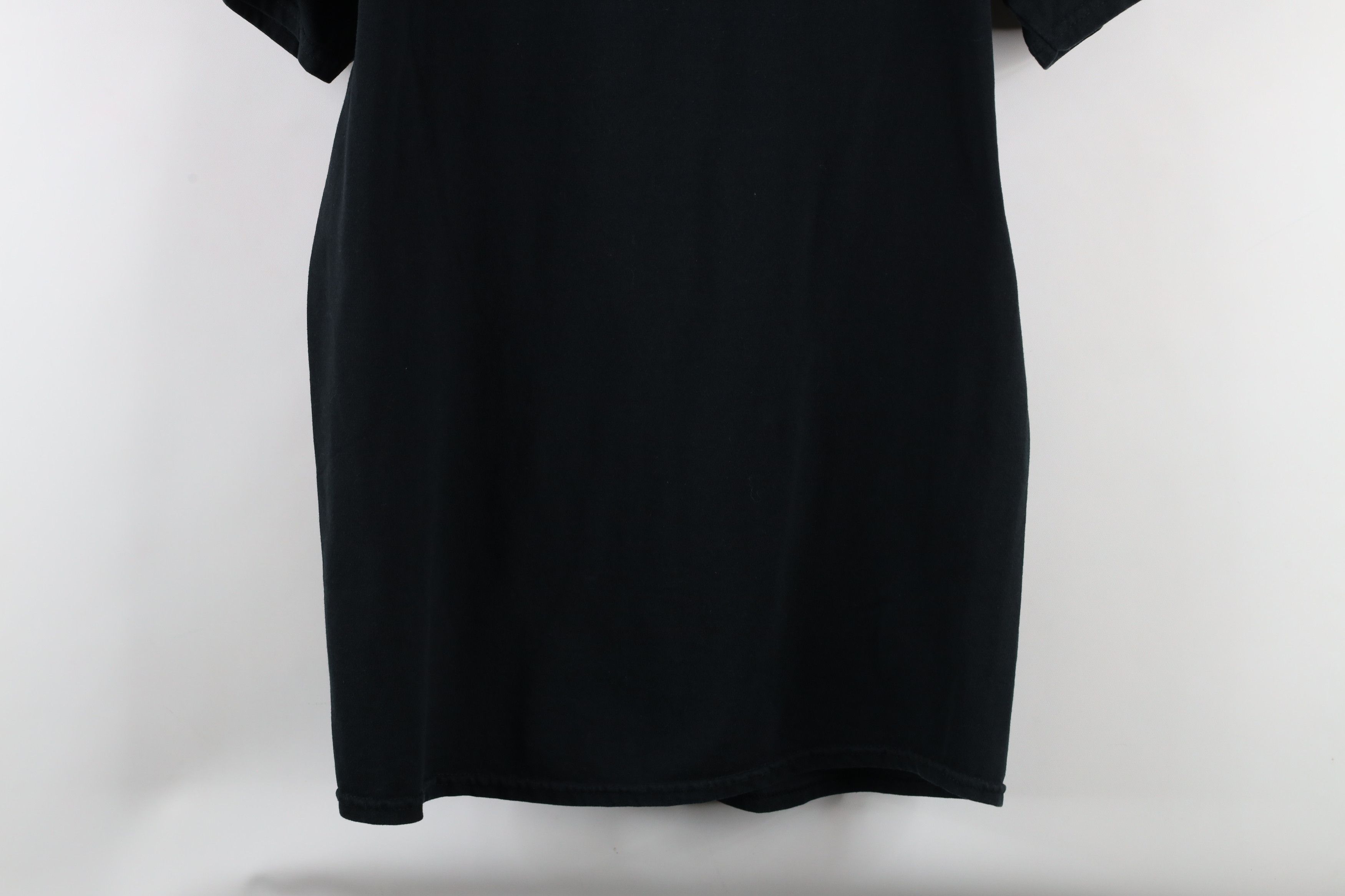 Vintage Vintage 90s Streetwear Blank Heavyweight T-Shirt Black Size US M / EU 48-50 / 2 - 8 Thumbnail