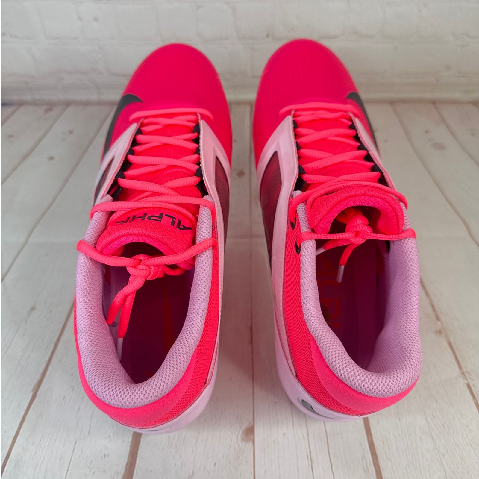 Nike Nike Alpha Menace 4 Pro NRG Racer Pink Football Cleats Sz 13 Size US 13 / EU 46 - 7 Thumbnail