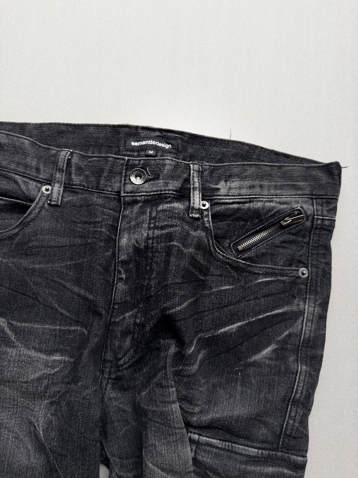 semanticdesign lace-up flare jeans Size US 28 / EU 44 - 4 Thumbnail