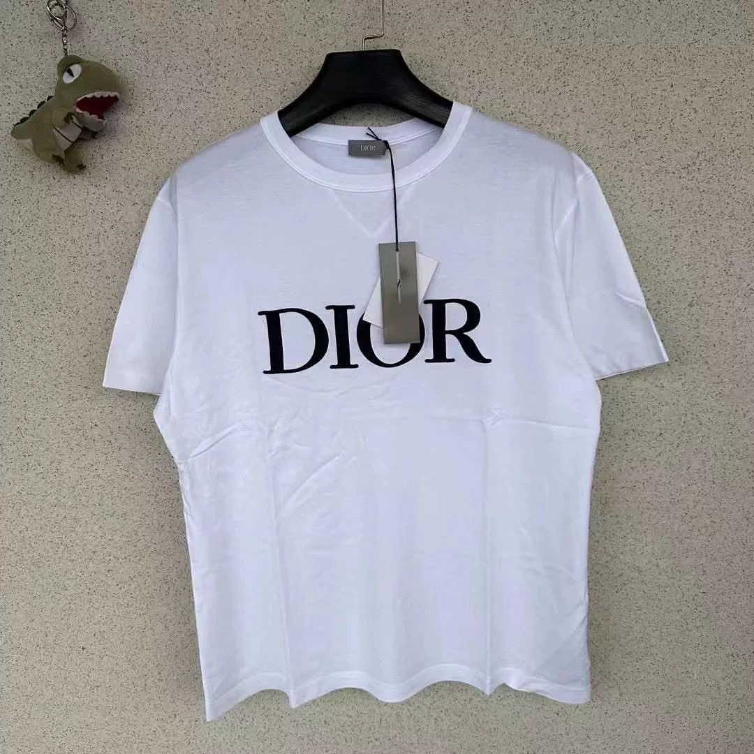 Dior Dior Letter Logo Short Sleeve T-shirt Size US L / EU 52-54 / 3 - 1 Thumbnail