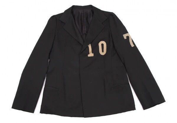 Y's Y's Digitally printed wool blazer jacket Size US S / EU 44-46 / 1 - 1 Thumbnail