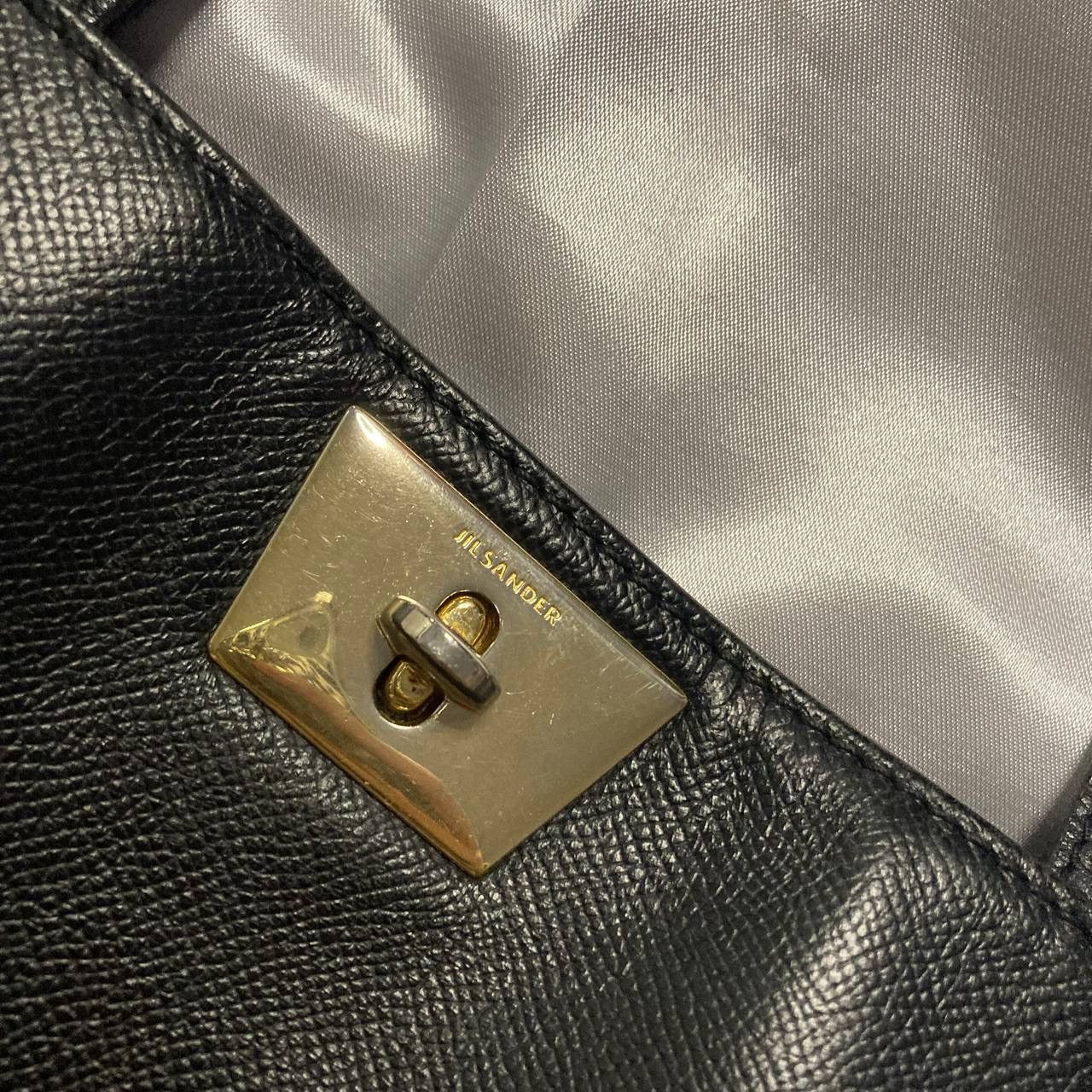 Jil Sander Jil Sander Shoulder Bag Leather Black Size ONE SIZE - 3 Thumbnail