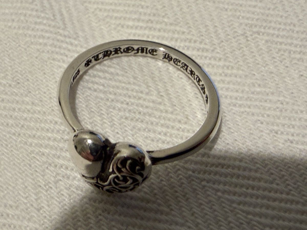 Chrome Hearts Heart Bubblegum Heart Silver Ring｜tiny heart ring Size ONE SIZE - 6 Thumbnail
