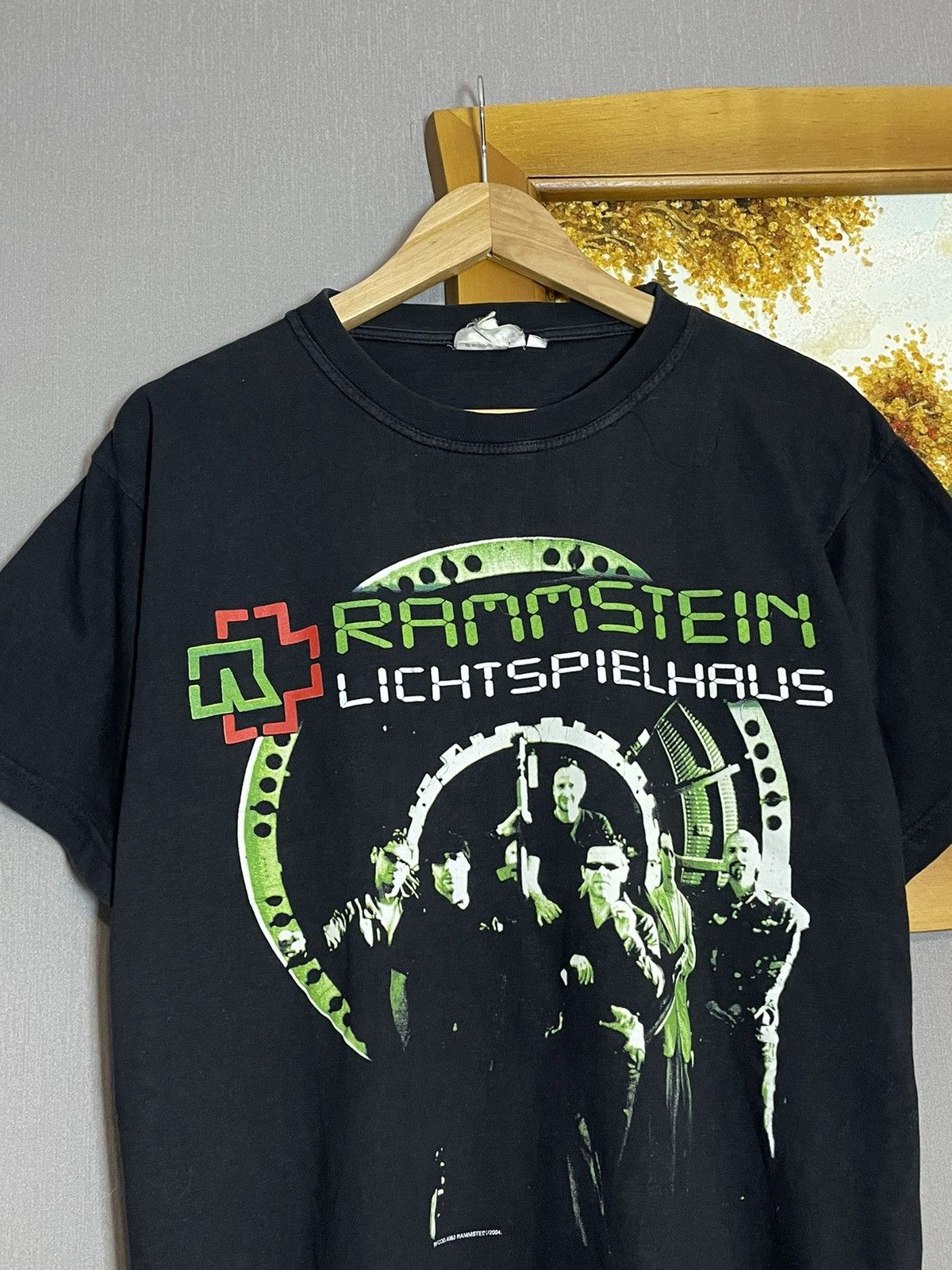 Band Tees × Vintage Rare Vintage 2004 Rammstein Lichtspielhaus Graphic T-shirt Size US L / EU 52-54 / 3 - 2 Thumbnail