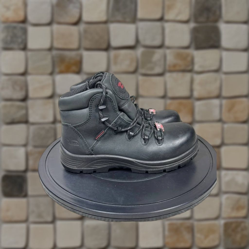 Frame Avenger Framer Boots Mens Size 7 M Black Leather Waterproof Work Steel Toe Composite Toe Slip Resistant Electric Hazard Ankle Size US 7 / EU 40 - 1 Thumbnail