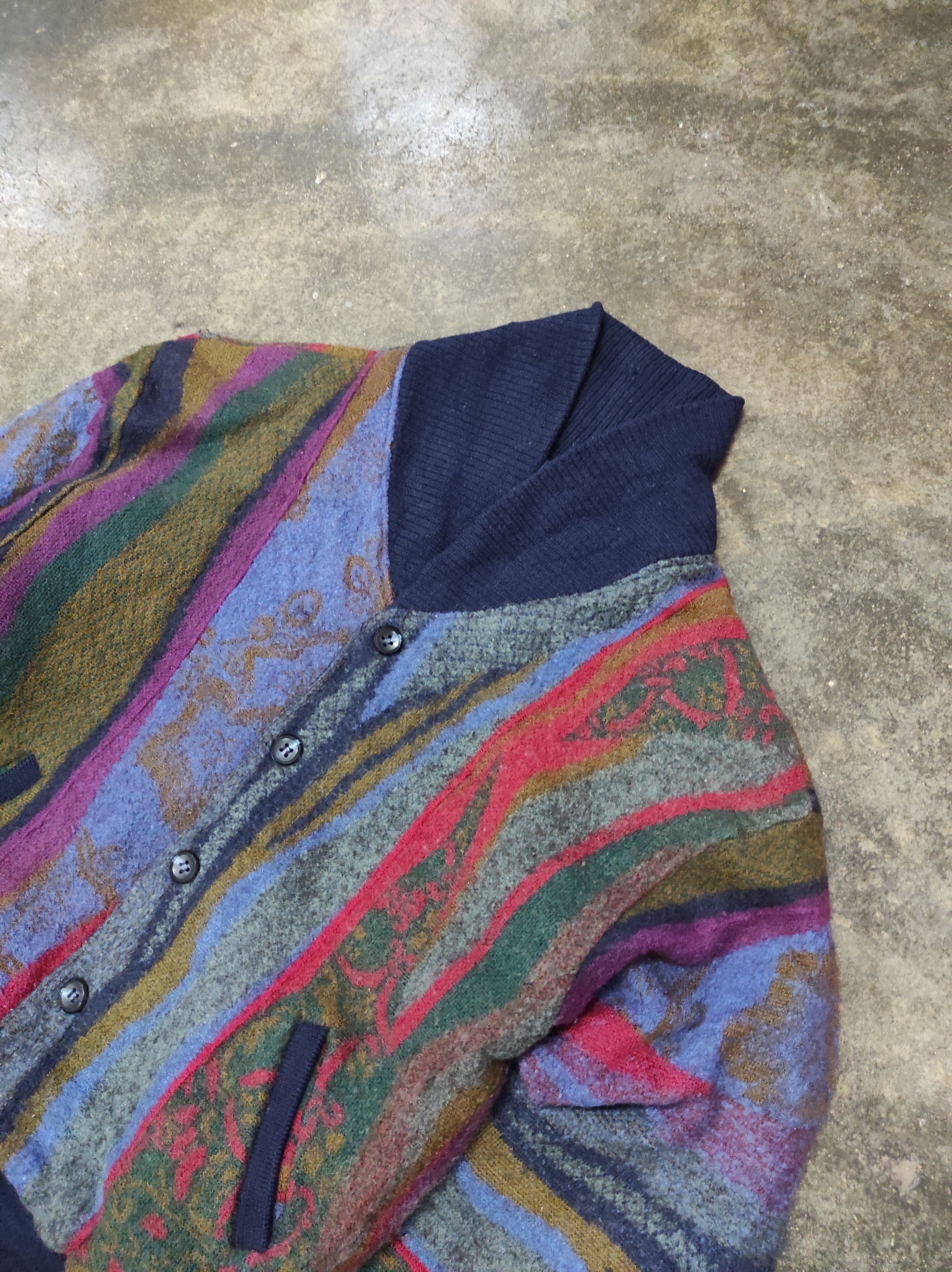 Other MODIGLIANI UOMO COORDWEAR ITALY KNIT JACKET SWEATER Size US L / EU 52-54 / 3 - 3 Thumbnail