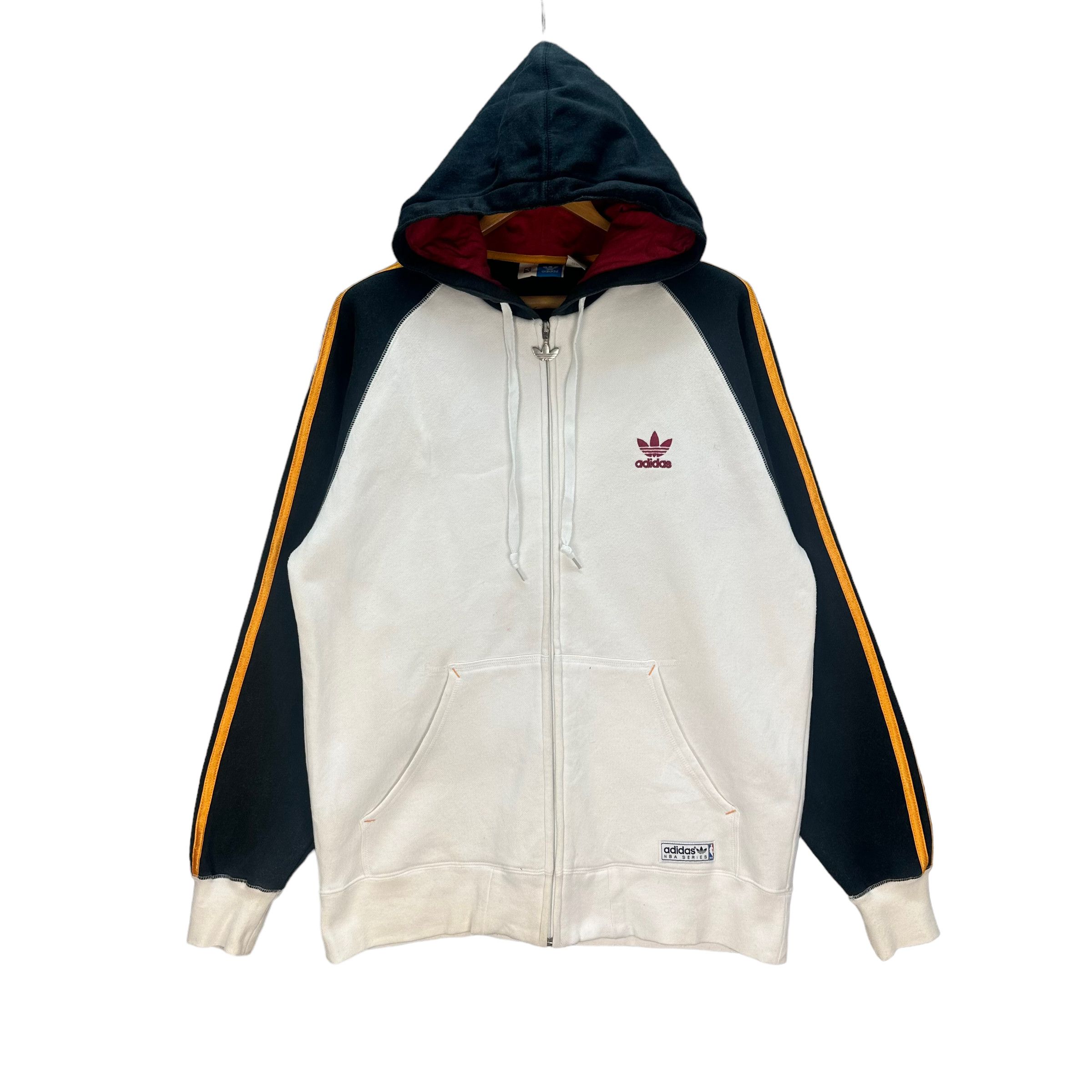 Adidas ADIDAS NBA SERIES ZIPPER HOODIES #8103-203 Size US S / EU 44-46 / 1 - 1 Thumbnail