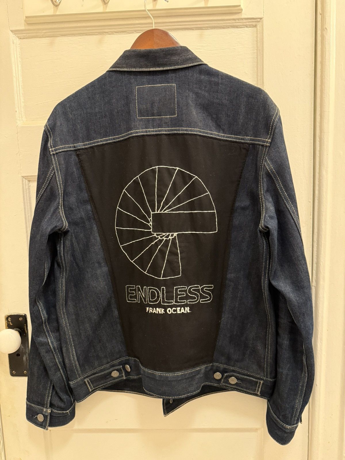 Frank Ocean Custom Endless Denim Jacket Size US L / EU 52-54 / 3 - 2 Thumbnail