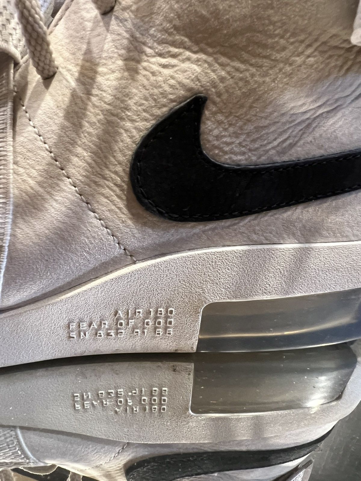 Fear of God × Nike Fear of God x Nike Air Raid Sneakers Size US 10.5 / EU 43-44 - 6 Thumbnail