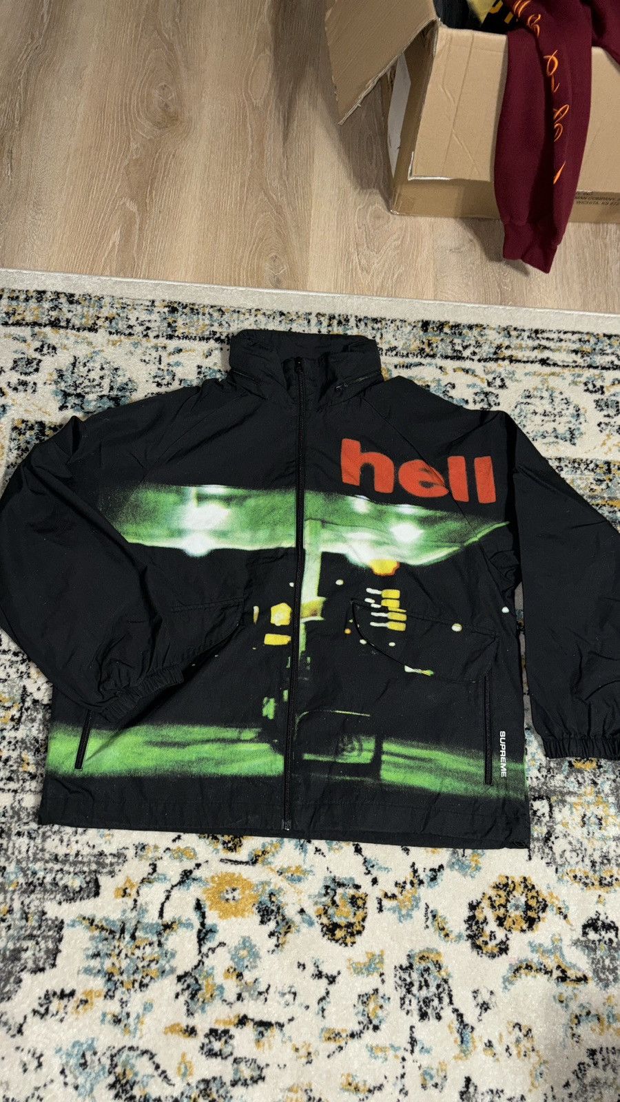 SizeMSupremeHighDensityCottonFieldJacket Hell