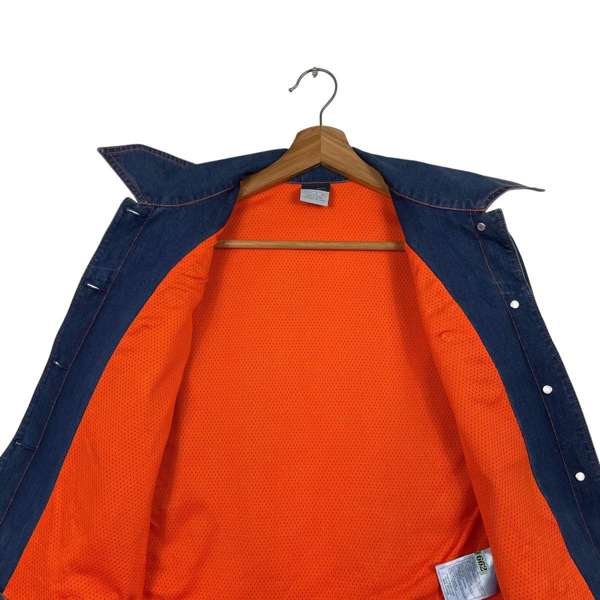 Nike Nike Denim Jacket Size S / US 4 / IT 40 - 13 Thumbnail