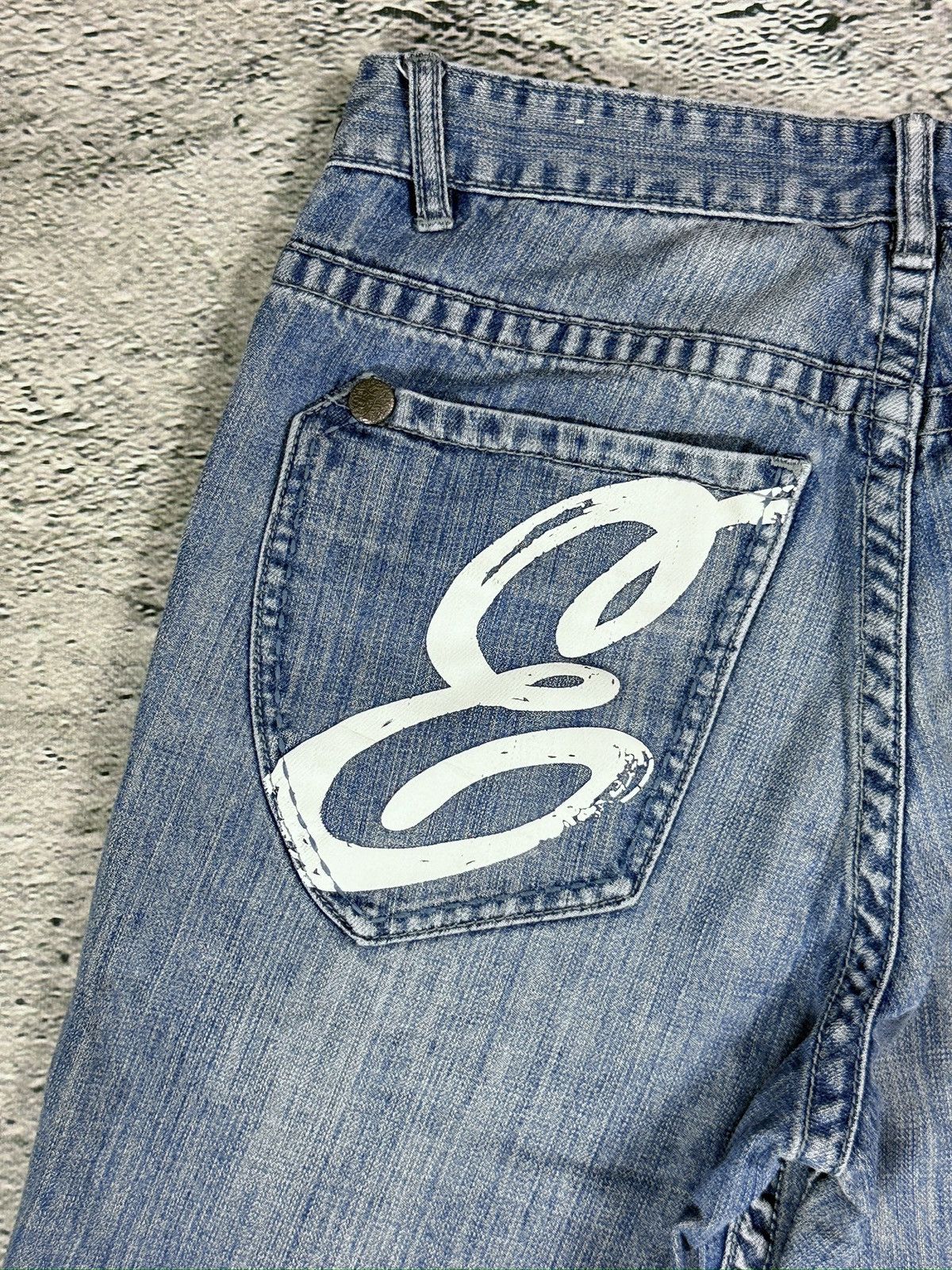 Ecko Unltd. Ecko Vitage jeans denim baggy pants Y2K print Size US 31 - 3 Thumbnail