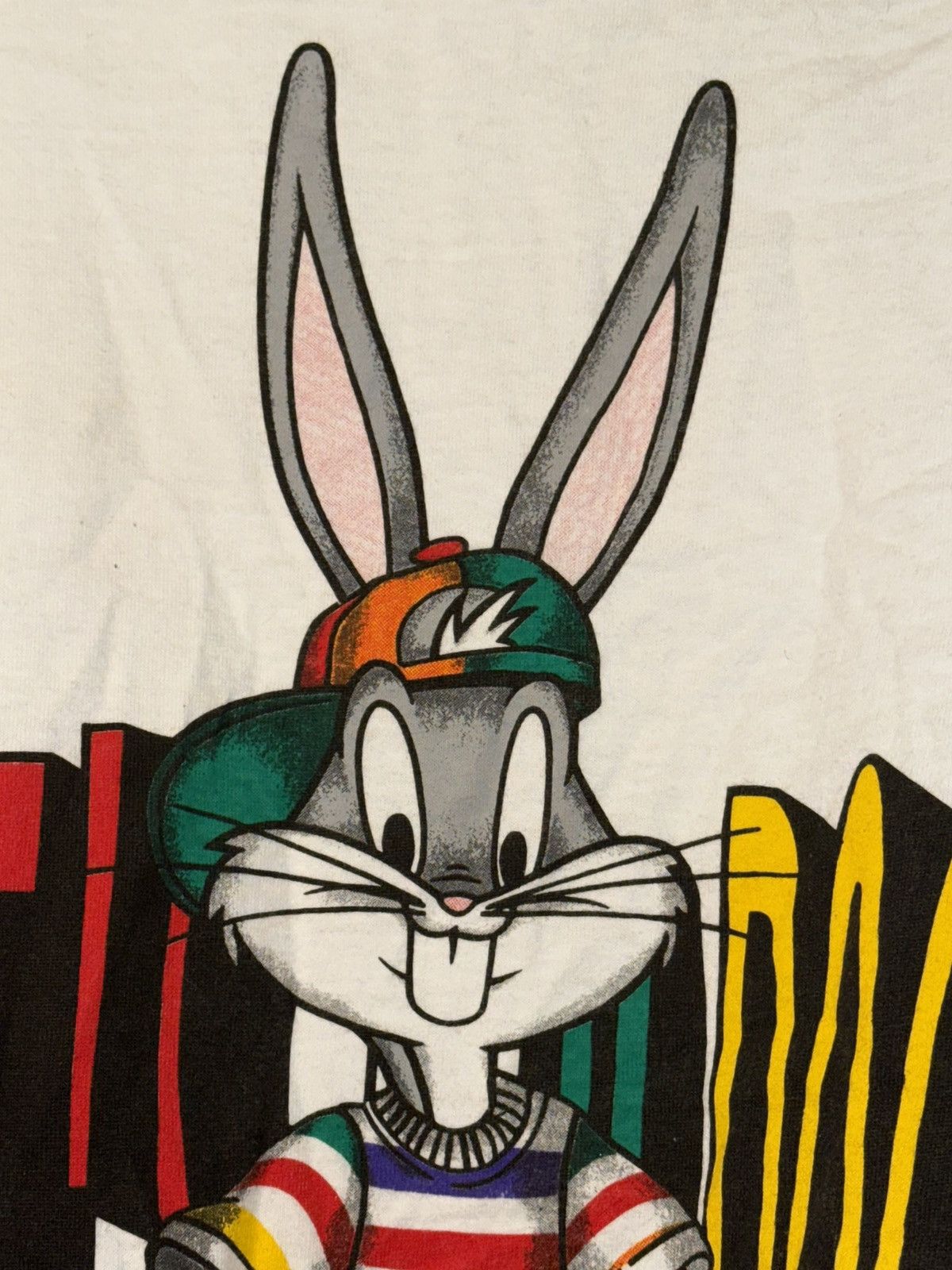 Warner Bros Warner Bros. Looney Tunes Bugs Bunny What’s Up Doc? XL Mens Size US XL / EU 56 / 4 - 20 Thumbnail