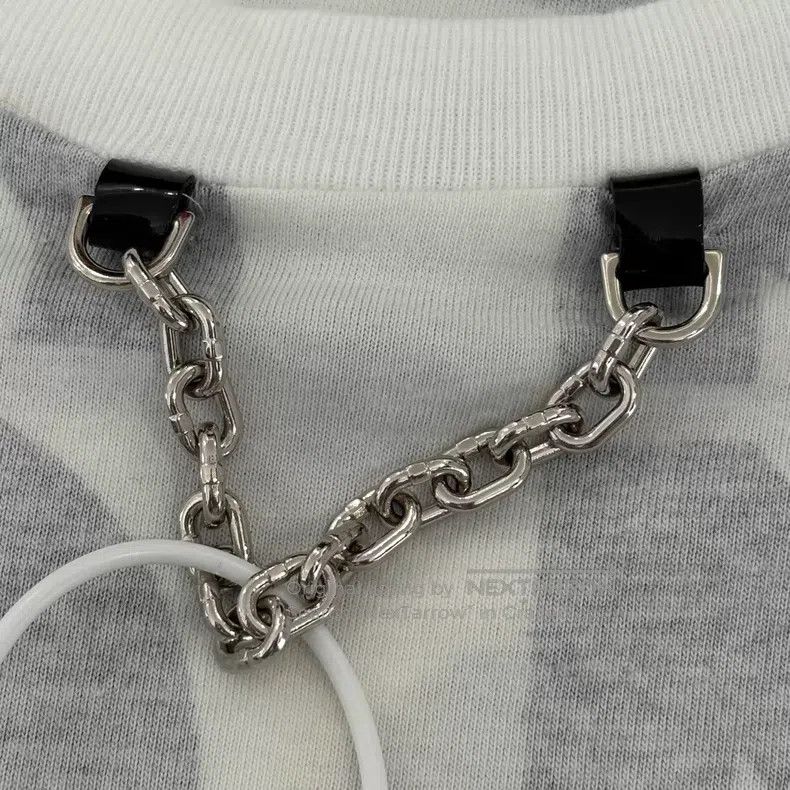 Louis Vuitton Louis Vuitton White Grey Bullet Screen Full of Big Logo Ch Size US XS / EU 42 / 0 - 7 Thumbnail