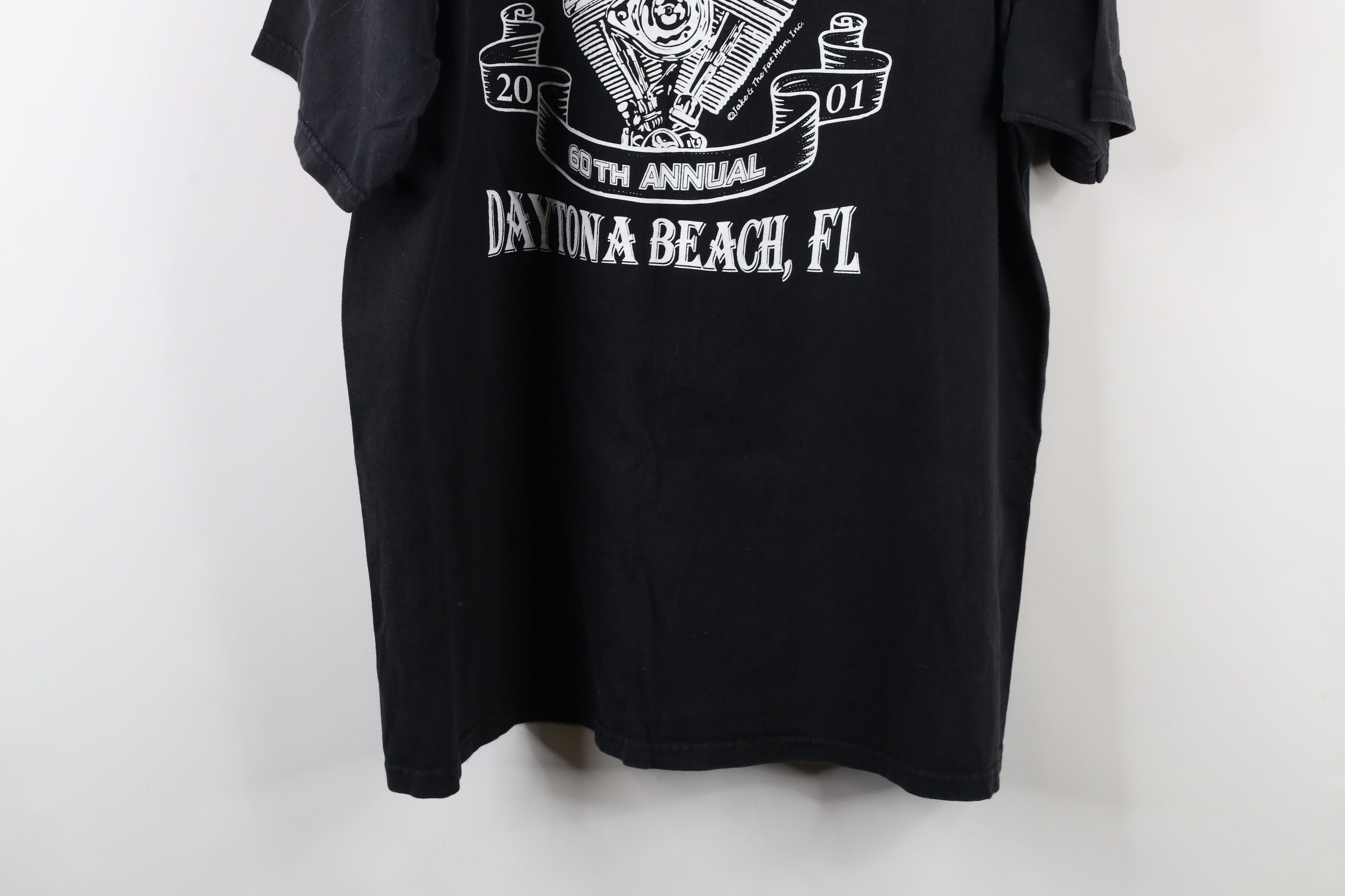 Vintage Vintage Y2K 2001 Beach Bike Week Eagle Tribal T-Shirt Black Size US XL / EU 56 / 4 - 13 Thumbnail