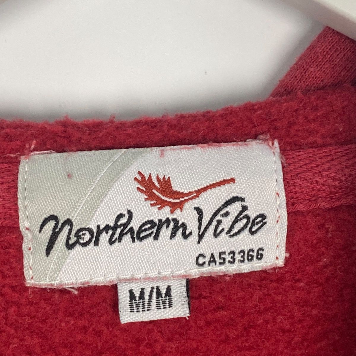 Other Vintage Northern Vibe Hoodie Sweater Red Size US M / EU 48-50 / 2 - 5 Thumbnail