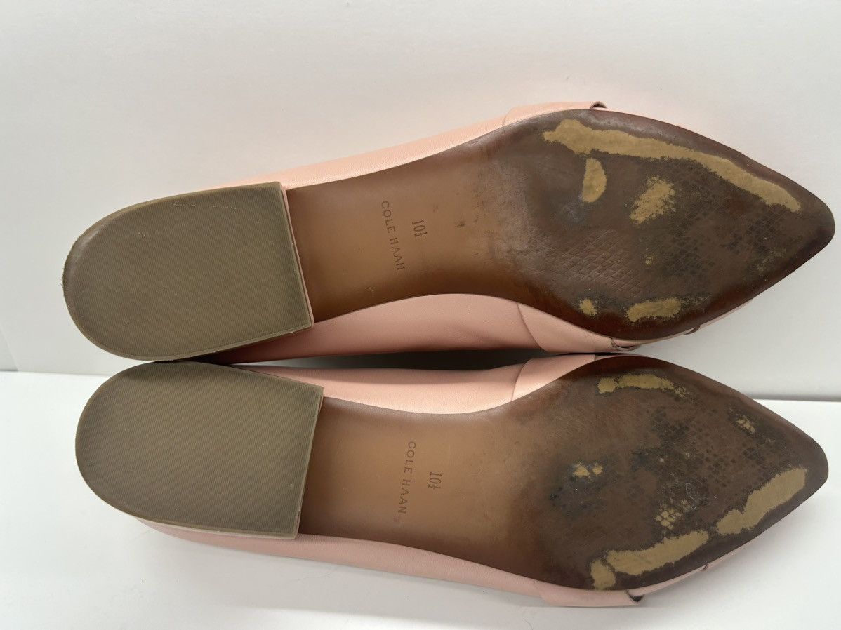 Cole Haan Cole Haan Camila Skimmer Blush Pointed Toe Flat Loafer Size US 11 / IT 41 - 6 Thumbnail