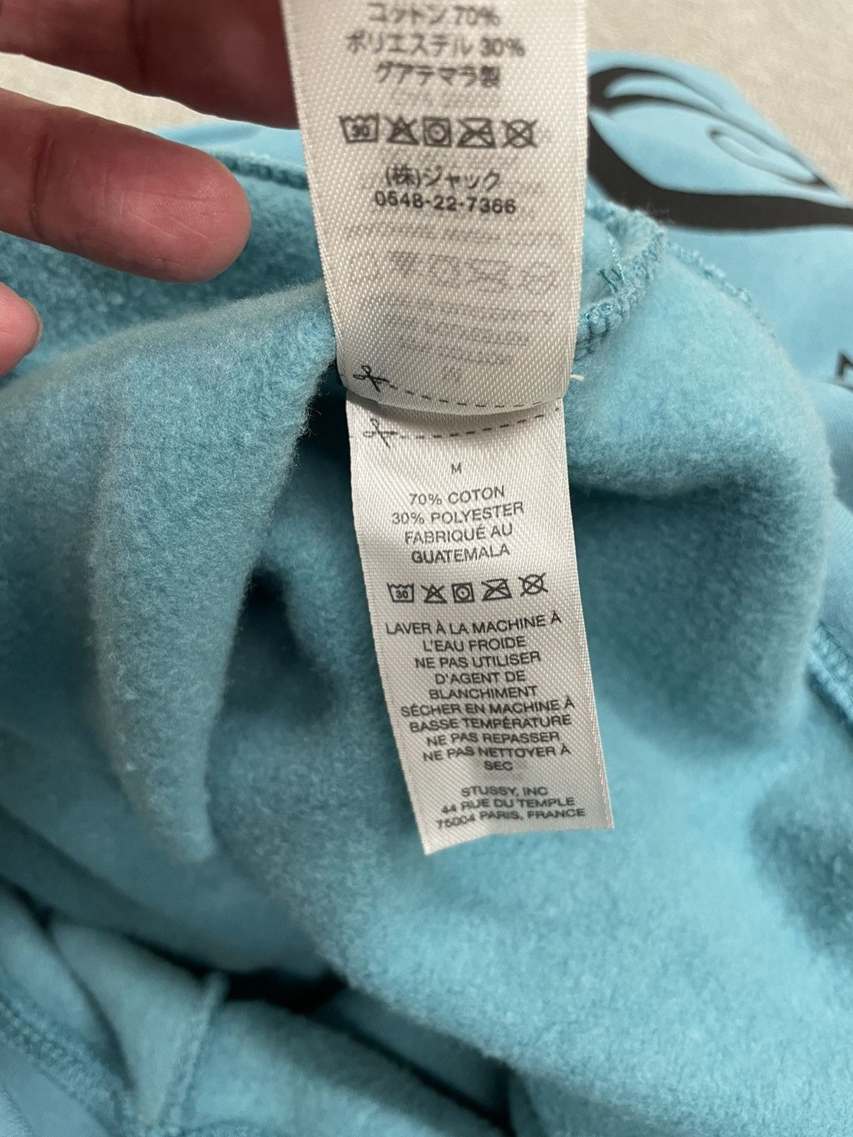 Stussy Stussy World Tour Hoodie Size US M / EU 48-50 / 2 - 12 Thumbnail