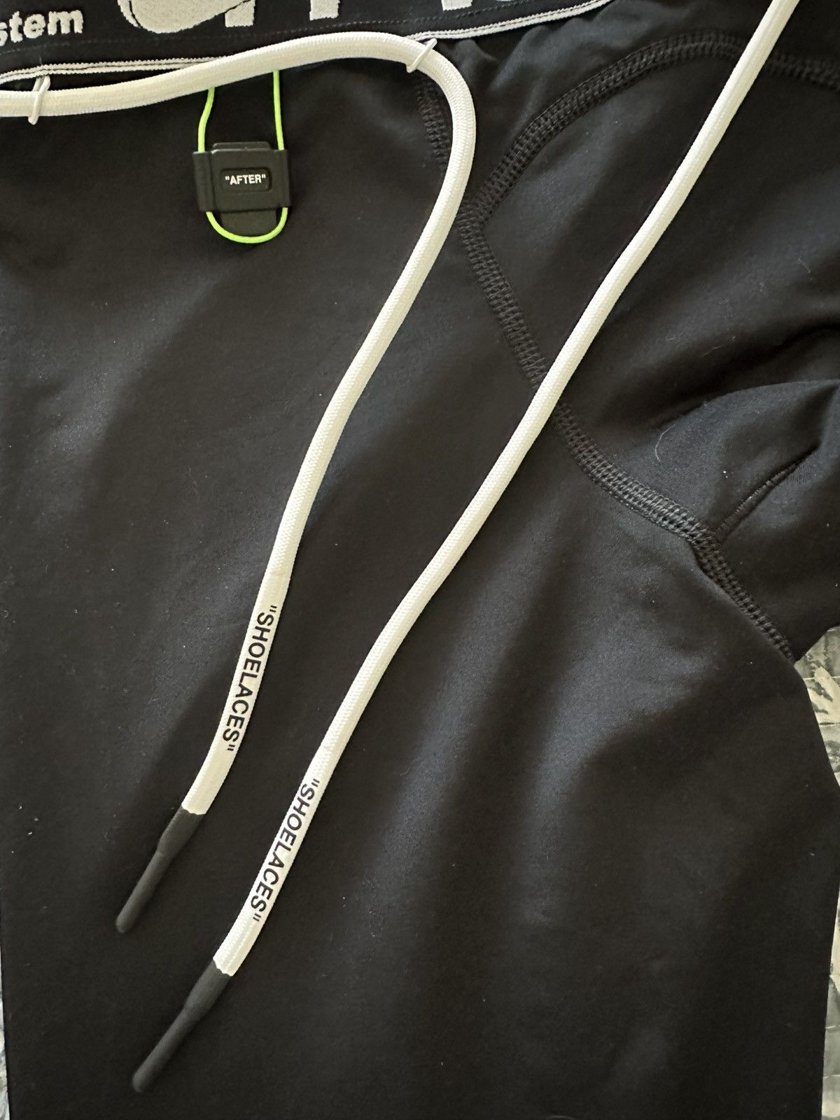 Nike Nike Pro x Off-White Leggings (Medium) Size US 32 / EU 48 - 9 Thumbnail