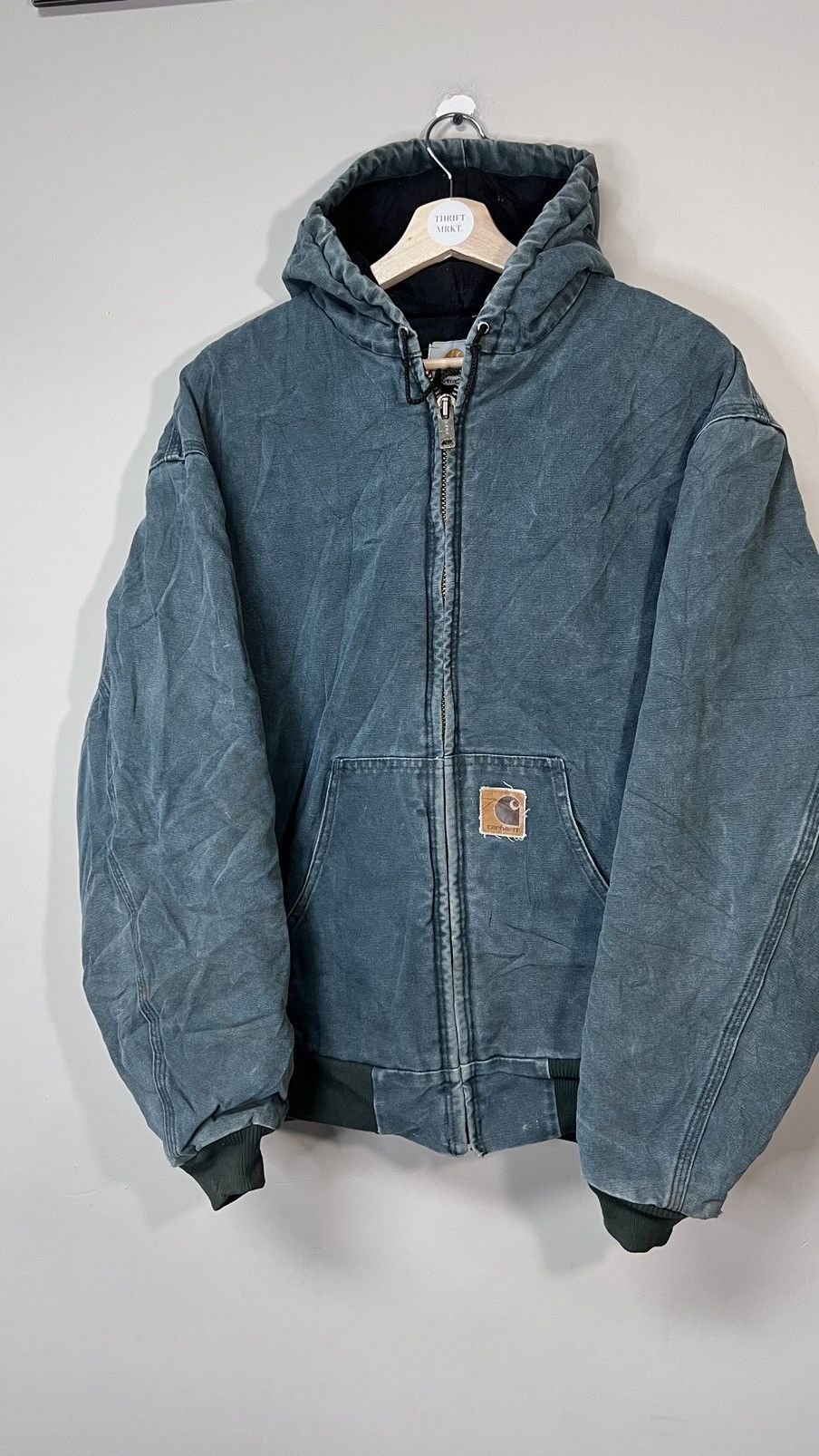 Carhartt Carhartt Green Active Work Jacket Size US XL / EU 56 / 4 - 2 Thumbnail