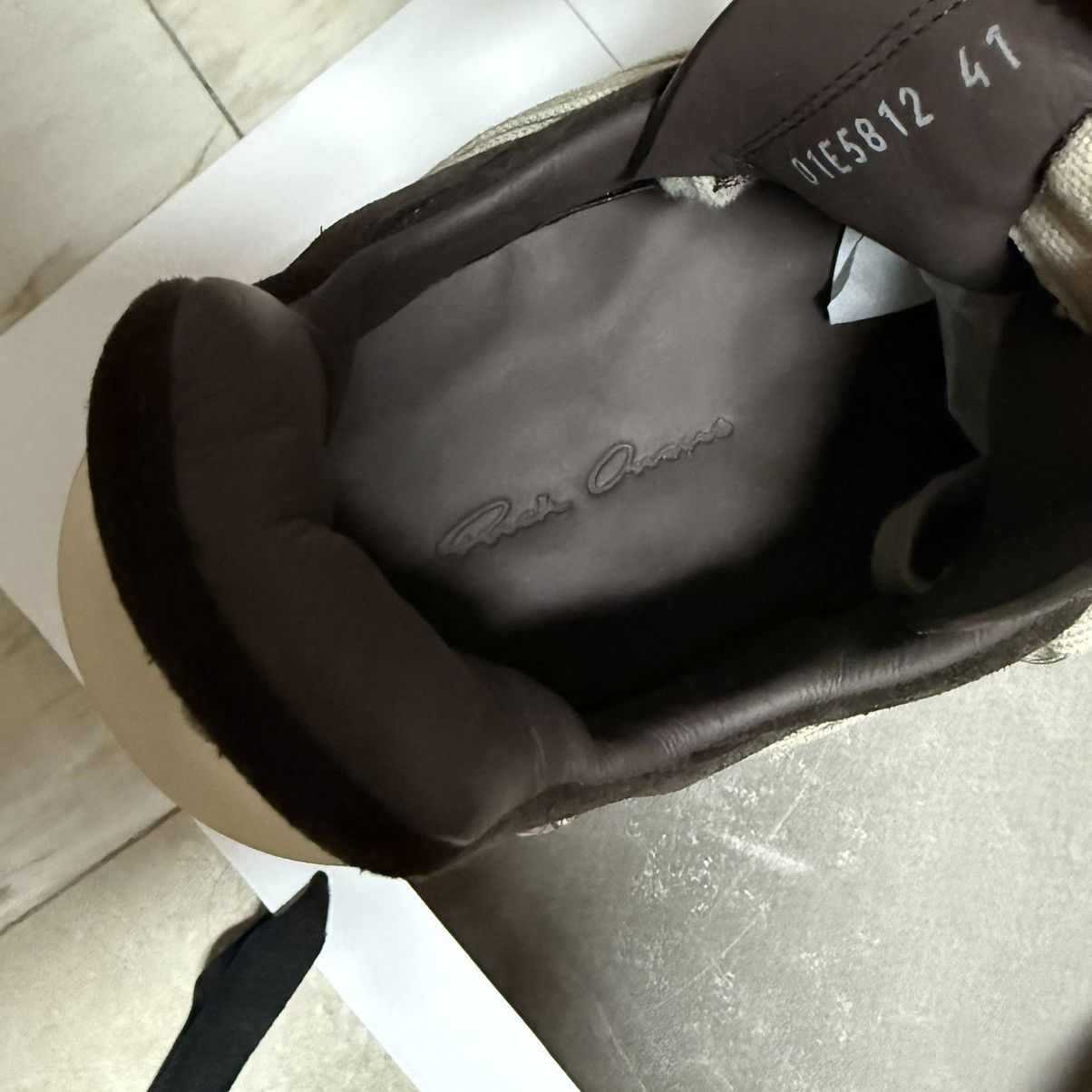 Rick Owens Rick Owens Megalace Geth Runner Mahogany/Milk Size US 8 / EU 41 - 6 Thumbnail