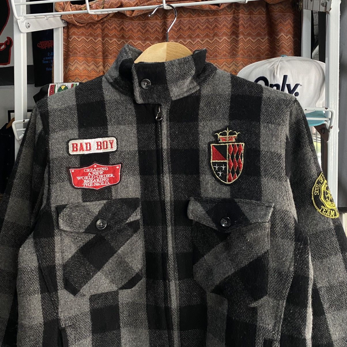 If Six Was Nine 🔥Rare Edge Ridge Bad Boy "Soul of the Street" Plaid Jacket Size US M / EU 48-50 / 2 - 4 Thumbnail