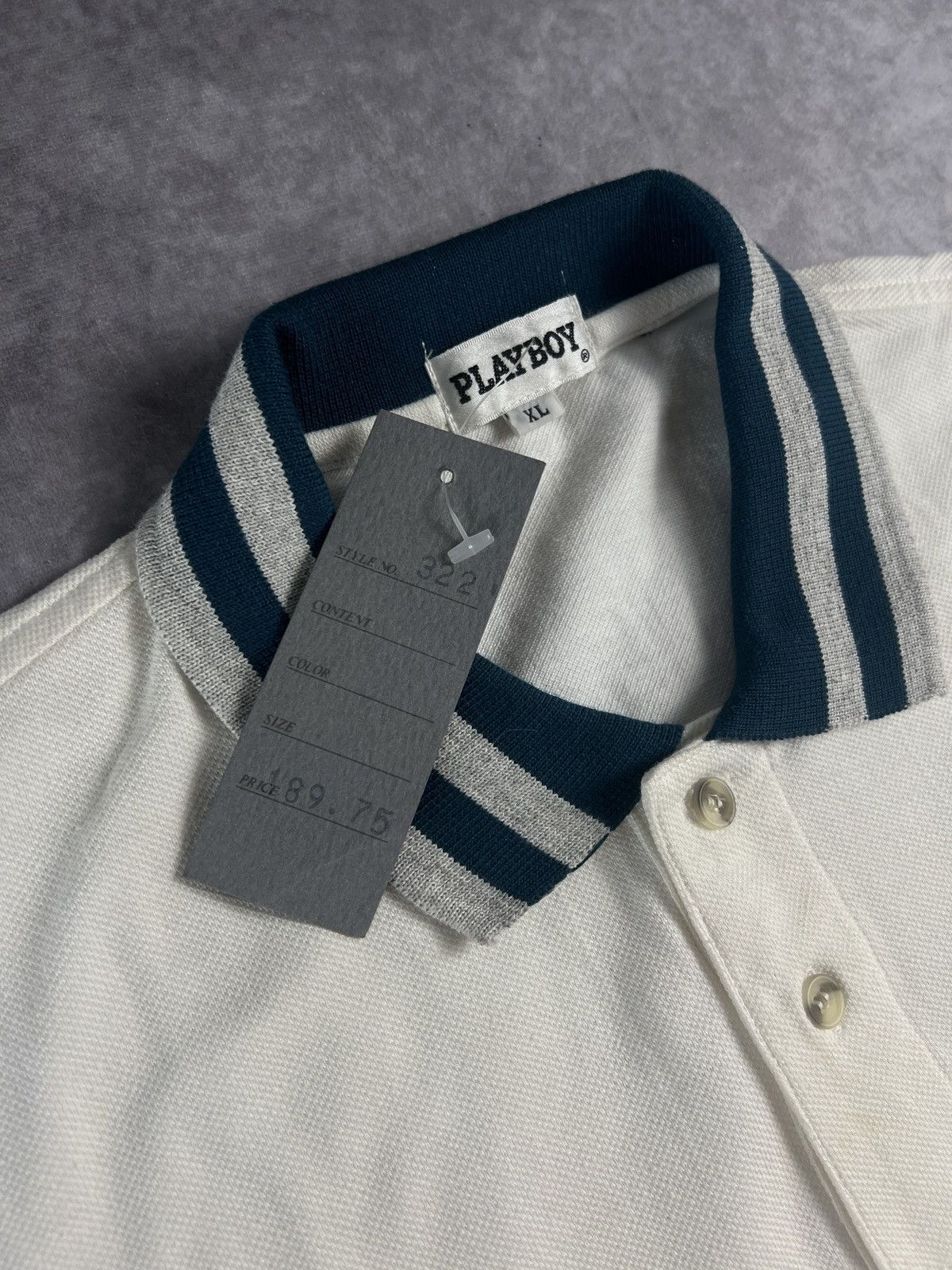 Playboy Vintage Playboy Classic Polo - XL Size Size US XL / EU 56 / 4 - 3 Thumbnail