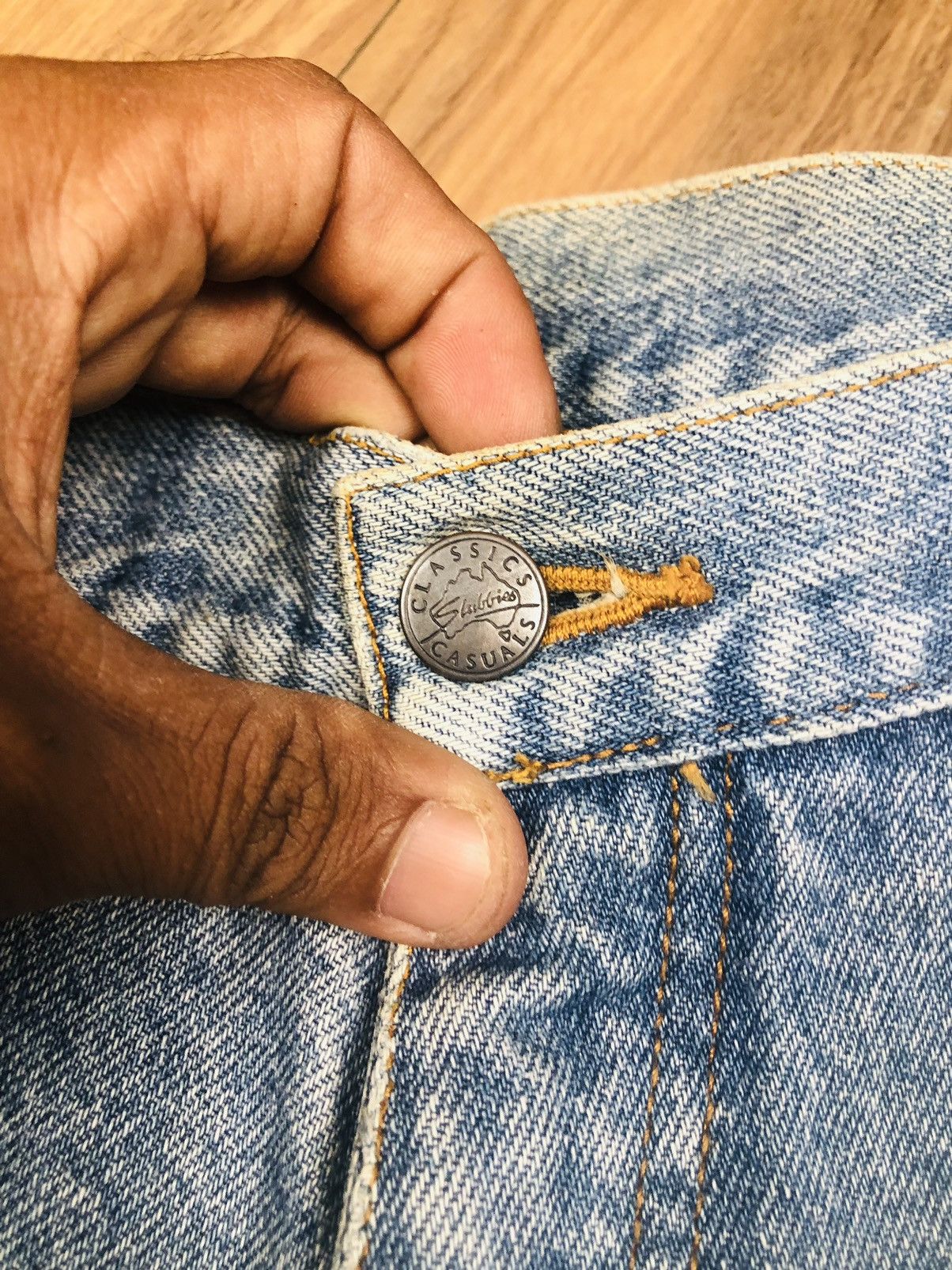 Jean Stuldries Denim Jeans (33) Size US 36 / EU 52 - 7 Thumbnail