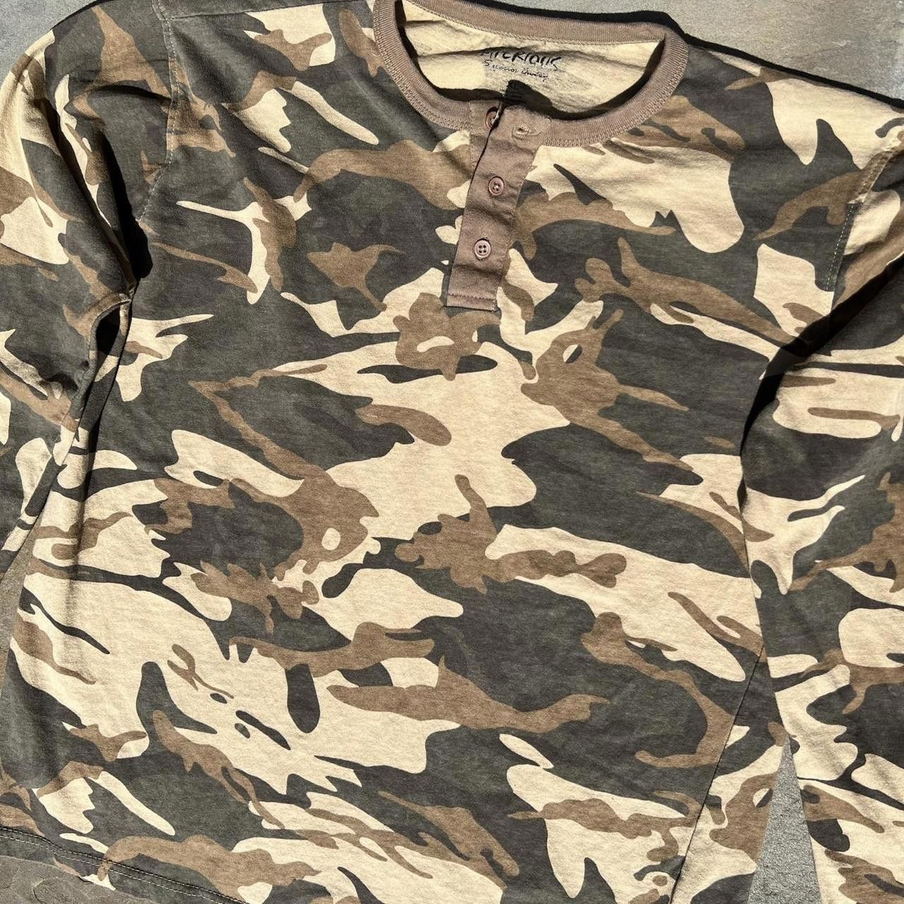 Imperious Y2K Tan Camo Henley Size US M / EU 48-50 / 2 - 2 Thumbnail