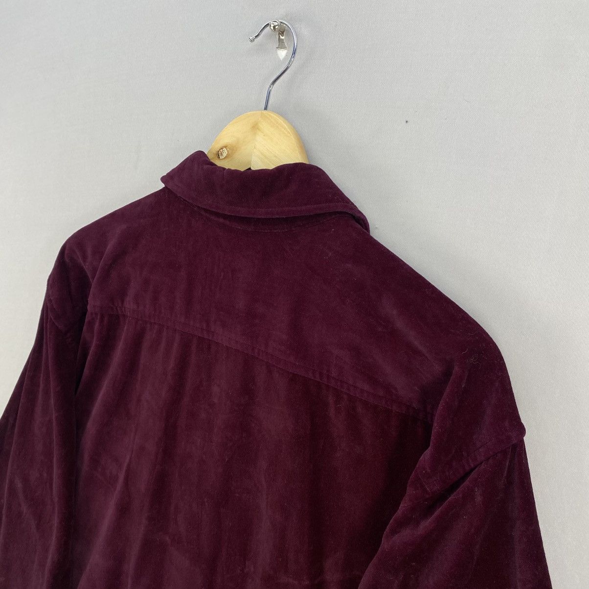 Beverly Hills Polo Club Vintage Beverly Hills Club Velvet Flannel Zipper Jacket Size US M / EU 48-50 / 2 - 5 Thumbnail