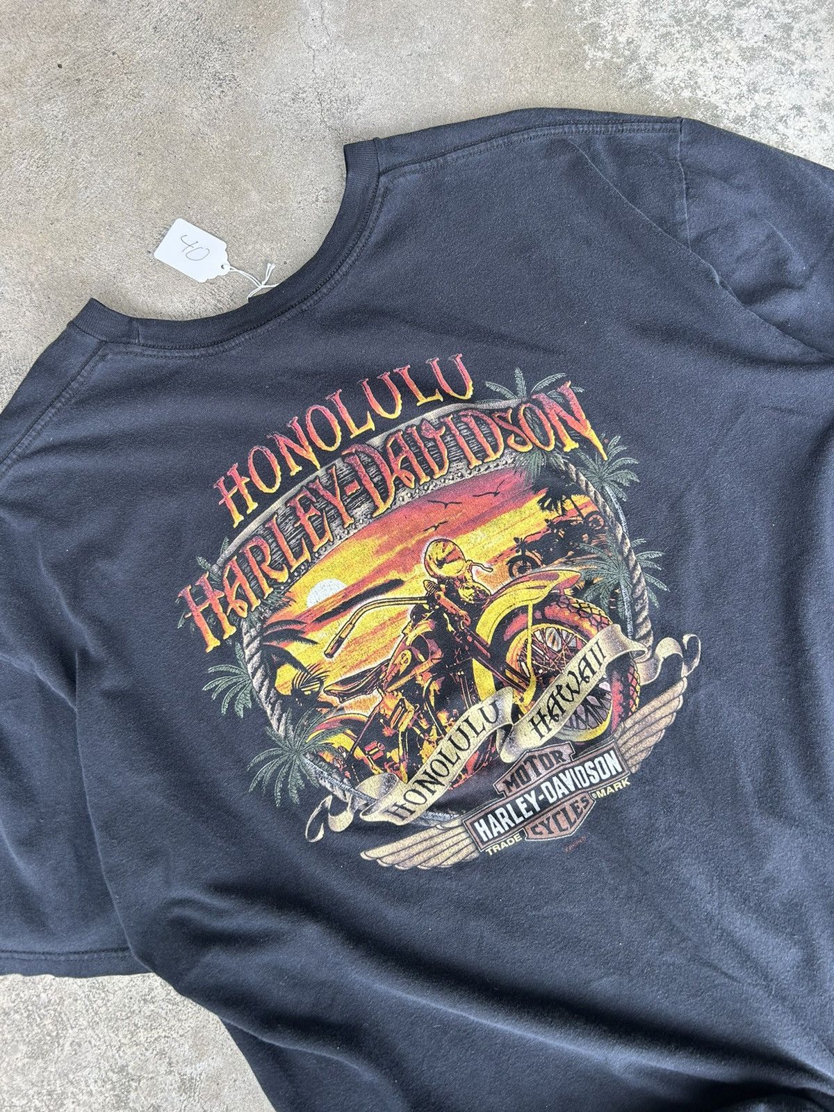 Harley Davidson × Vintage Vintage Harley Davidson Shirt Size US XXL / EU 58 / 5 - 2 Thumbnail