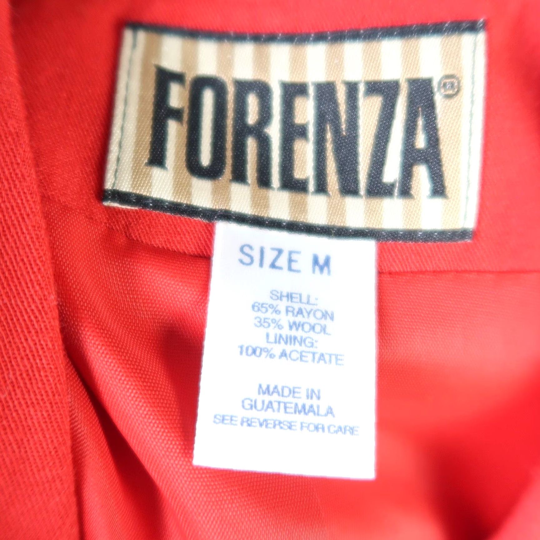 Vintage VINTAGE Forenza Vest Wool Red Longline 90s M Womens Sleeveless Button Mid-Length Fall Winter Spring Casual Workwear Party/Cocktail Size M / US 6-8 / IT 42-44 - 6 Thumbnail