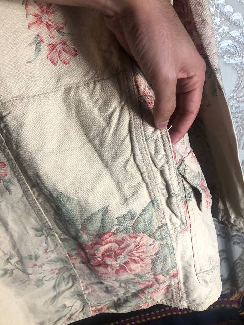 Polo Ralph Lauren × Vintage VERY RARE POLO RALPH LAUREN FLOWERS LIGHT JACKET DESIGNER Size US S / EU 44-46 / 1 - 12 Thumbnail