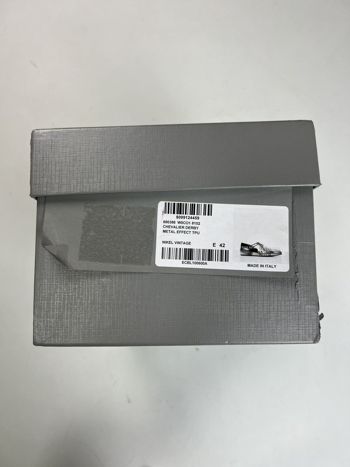 Balenciaga BALENCIAGA 1OF25 AW21 CHEVALIER ARMOR DERBIES IN SILVER Size US 9 / EU 42 - 9 Thumbnail