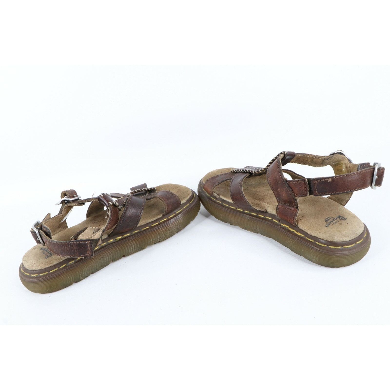 Dr. Martens Vintage 90s Dr Martens Platform Leather Buckle Sandals Size US 7 / IT 37 - 5 Thumbnail