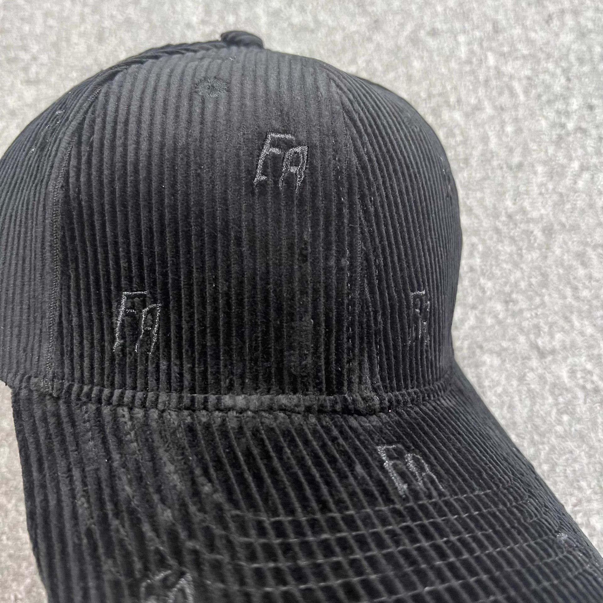 Fucking Awesome Fucking Awesome Corduroy Curved Brim Baseball Cap Q7 Size ONE SIZE - 3 Thumbnail