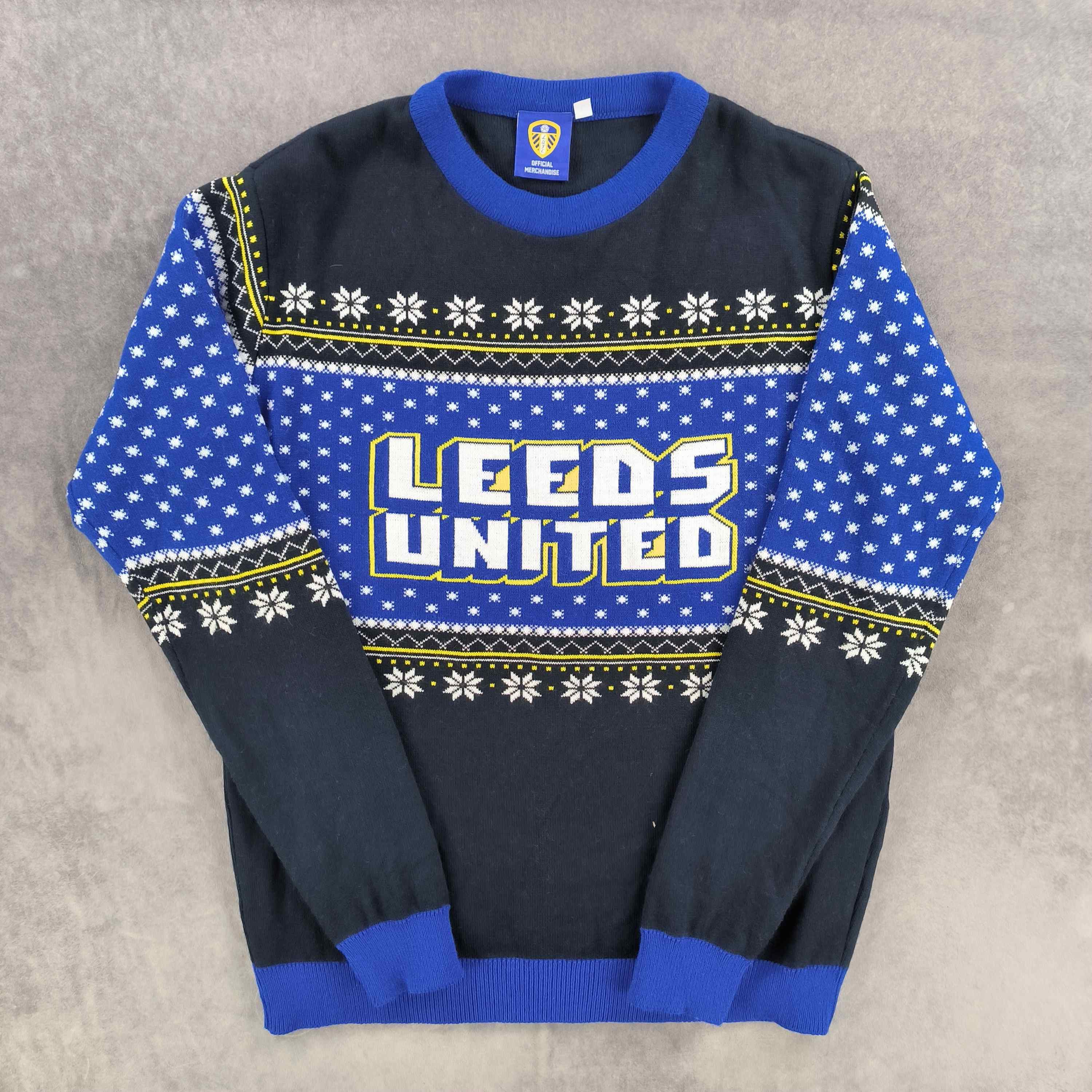Other Leeds United Christmas football pullover size L Size US L / EU 52-54 / 3 - 1 Thumbnail
