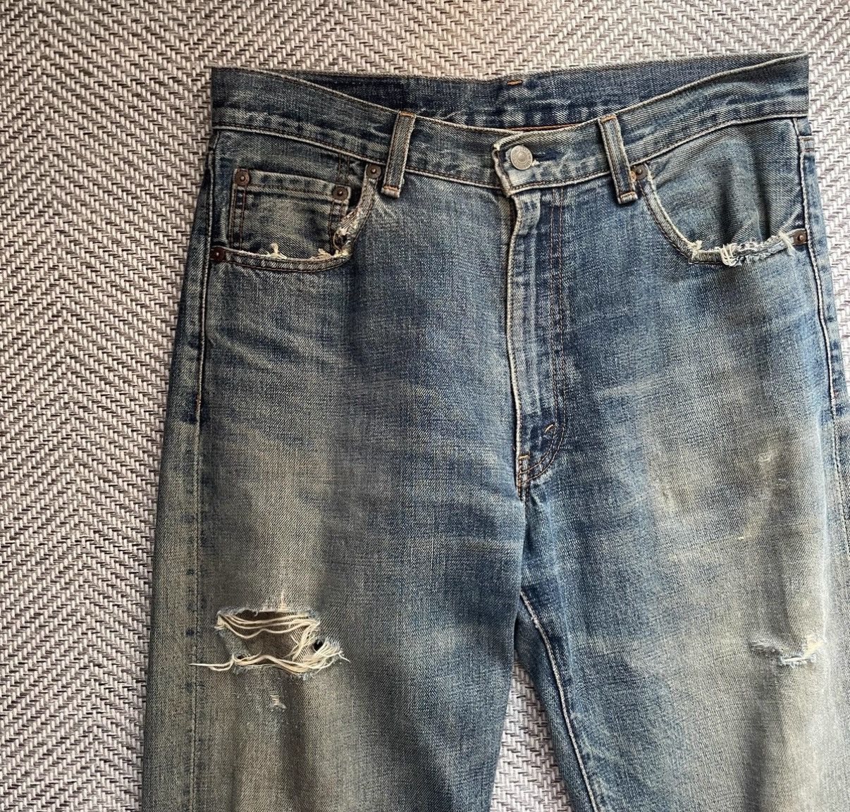Levi's Levi's 502 XX BIG E Jeans K24 Size US 36 / EU 52 - 4 Thumbnail