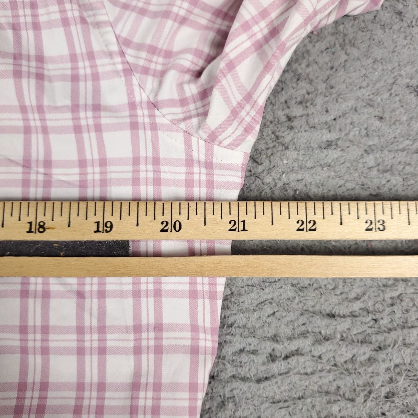 Bonobos Bonobos Shirt Mens Medium Pink Plaid Button-Up Long Sleeve Casual Business Formal Workwear Mens Size US M / EU 48-50 / 2 - 5 Thumbnail
