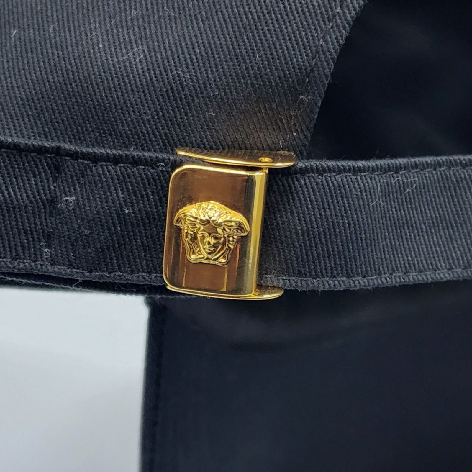 Versace Versace Vintage Logo Baseball Cap Black | Size M | MSRP $360 Size ONE SIZE - 4 Thumbnail