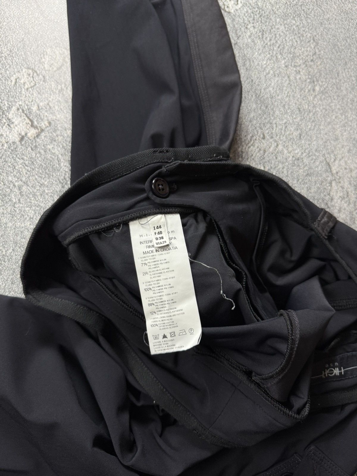 Ann Demeulemeester High Use by Claire Campbell Waits Logo Tech Cargo Sweatpants Size 30" / US 8 / IT 44 - 9 Thumbnail