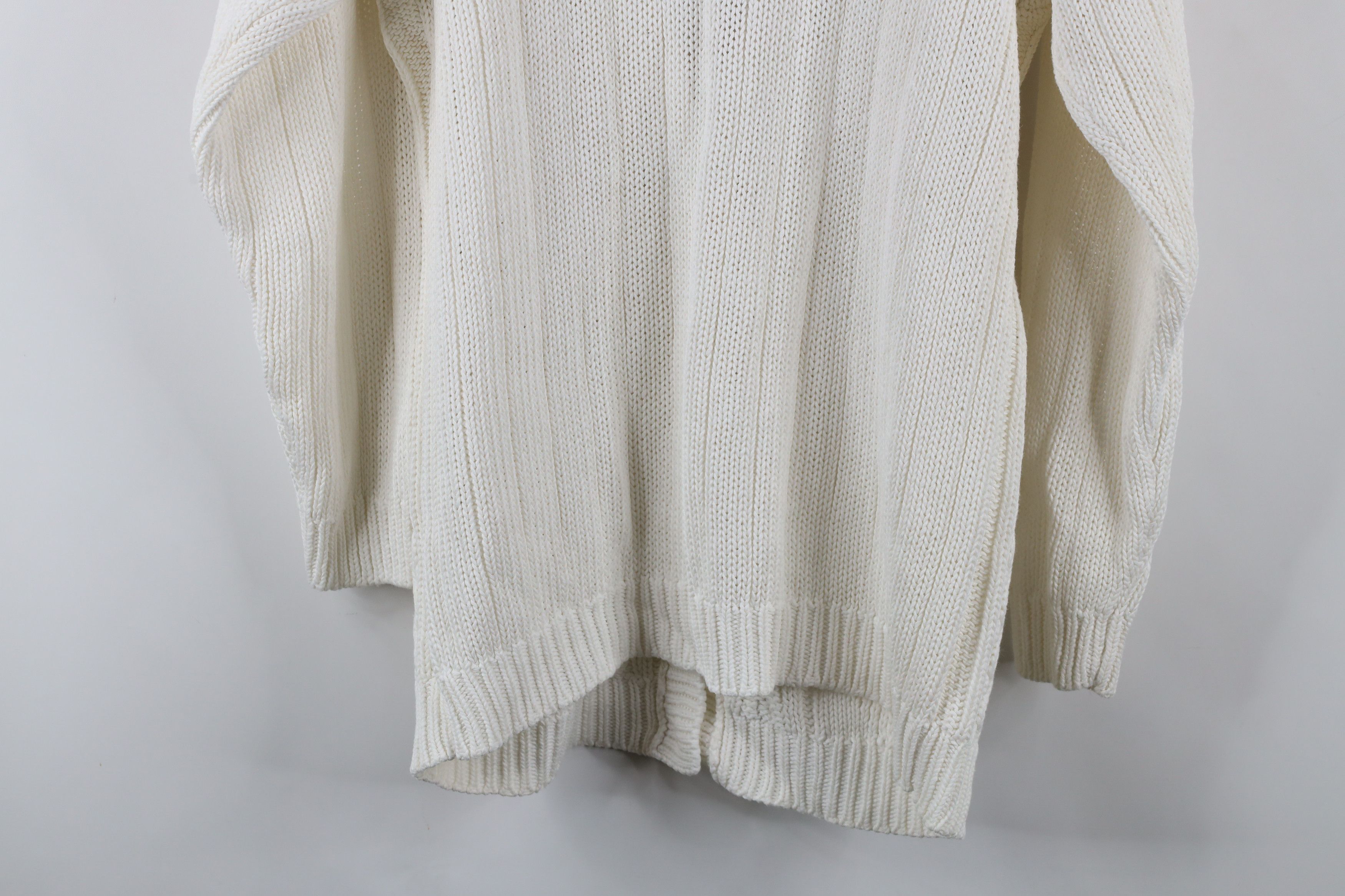 Vintage Vintage 90s Streetwear Cable Knit Fisherman Cardigan Sweater Size M / US 6-8 / IT 42-44 - 10 Thumbnail