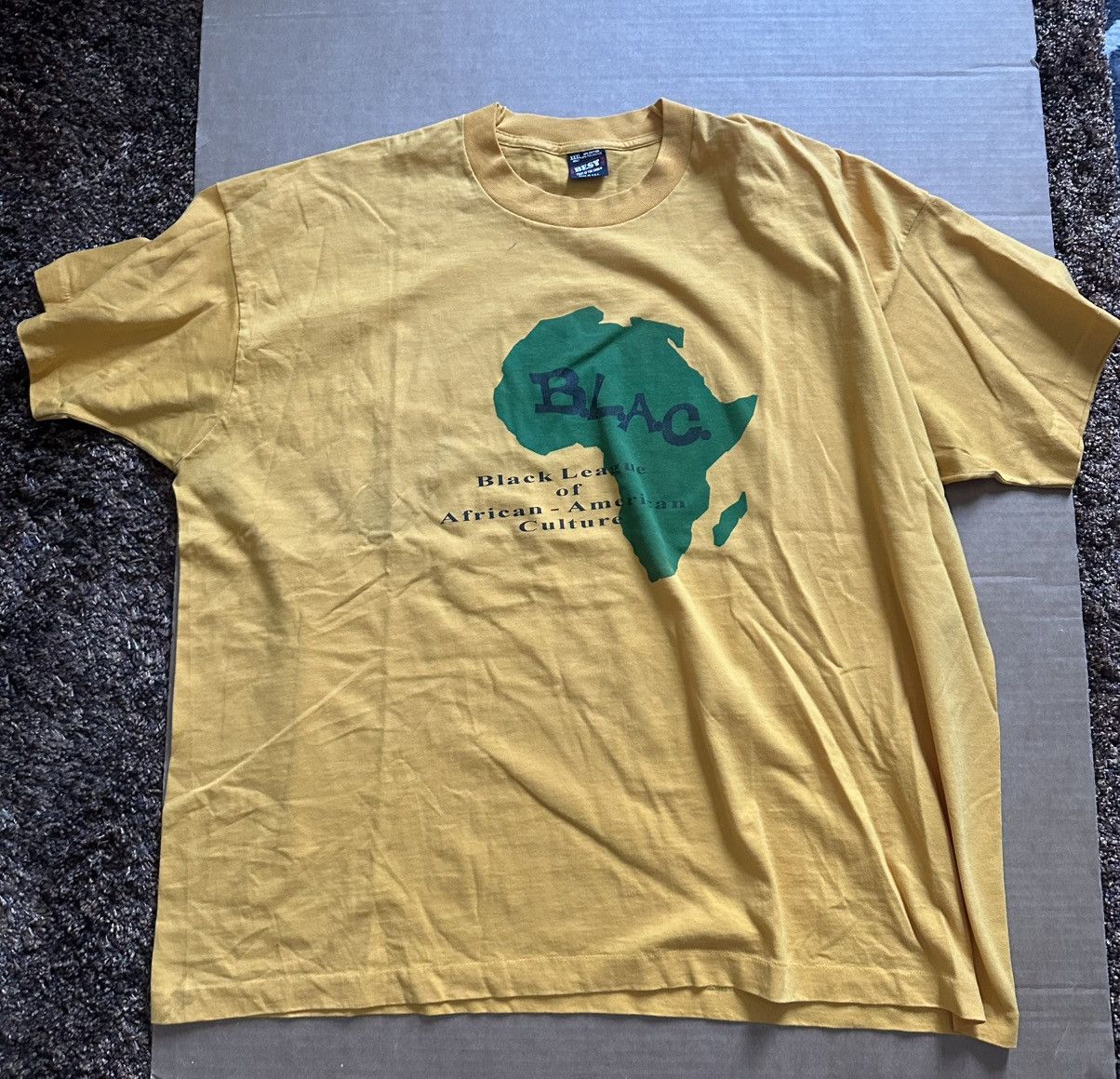 Vintage B.L.A.C league of African American culture shirt (3XL) Size US XXL / EU 58 / 5 - 1 Thumbnail